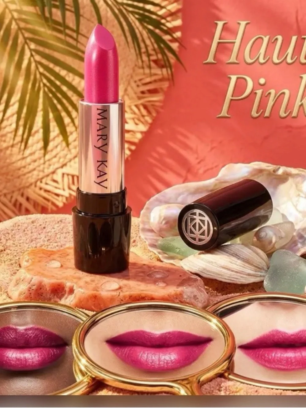 Mary Kay Haute Pink gel semi-matte lipstick